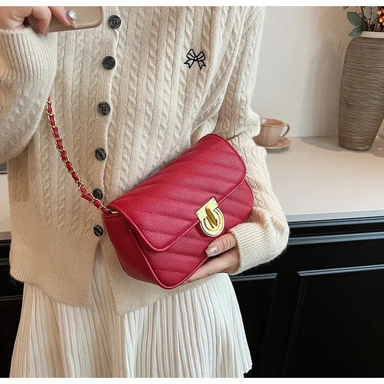 

Зимняя женская сумка через плечо 2025 года | Стильная мини-сумка через плечо | Универсальный кошелек Instagram с минималистским шиком