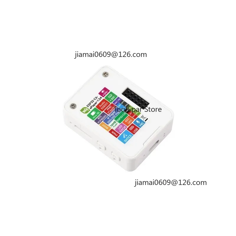 ESP32‑C6 AIoT Development Board 1.54inch e‑Paper 200×200 Resolution Wi‑Fi BLE5 Support Online LLM Platform