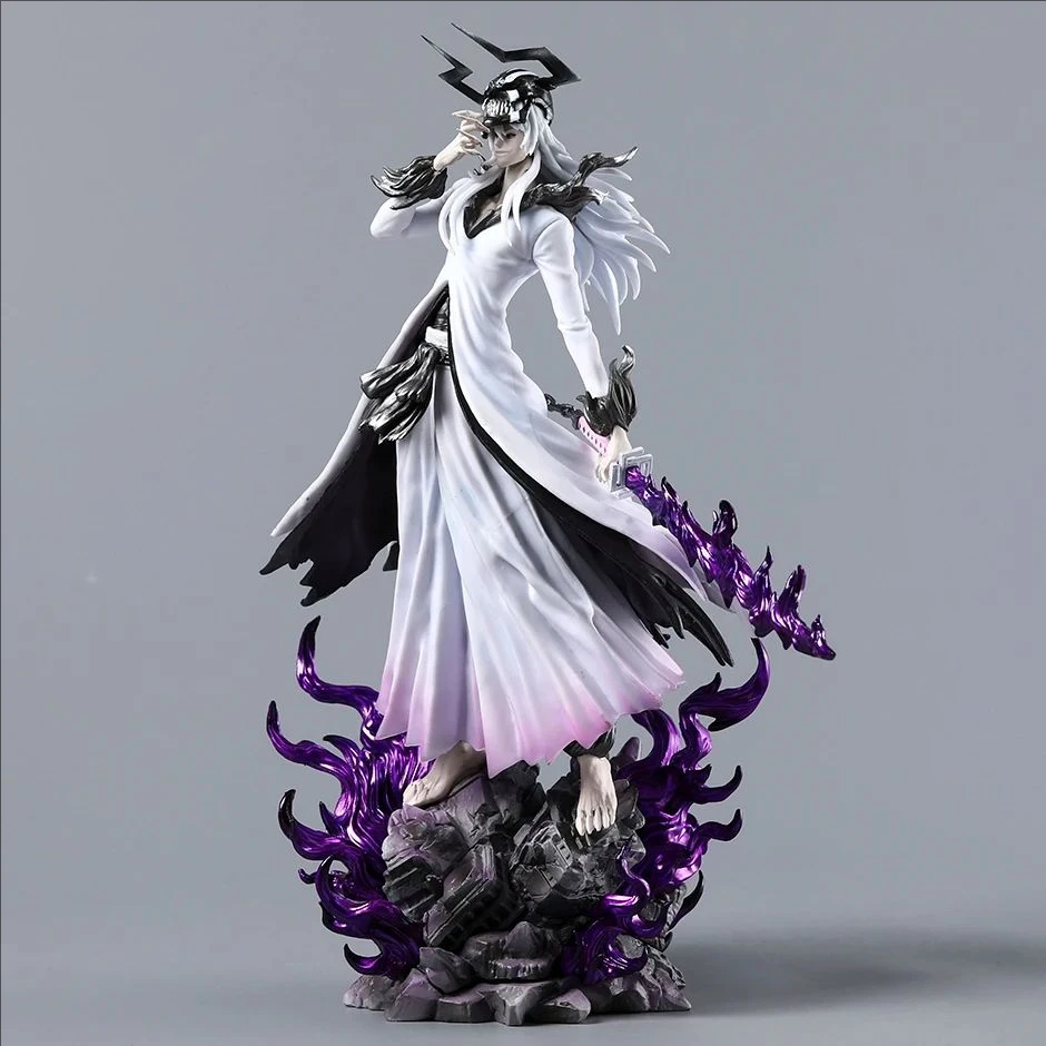 31-33cm 블리치 쿠로사키 이치고 두 형태 대형 애니메이션 피규어 모델 스태츄 소년 컬렉션 데스크탑 장식 오너먼트 장난감 선물