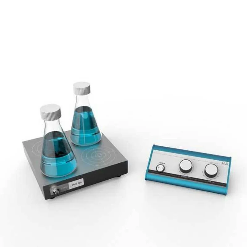 Split multi-point magnetic stirring (4 bottles)