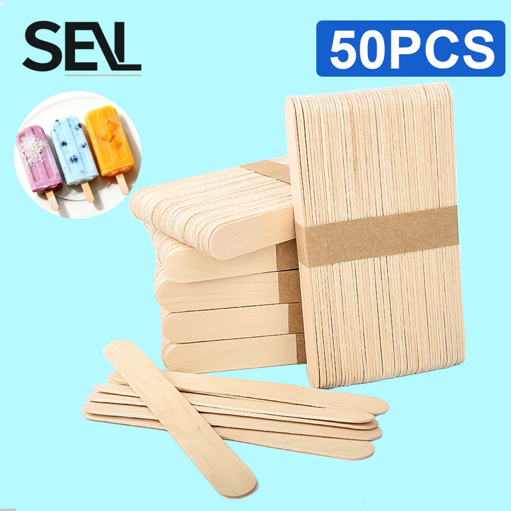 50/100/200 шт. деревянные пало – обзор и цена Art Craft With Ice Cream Stick