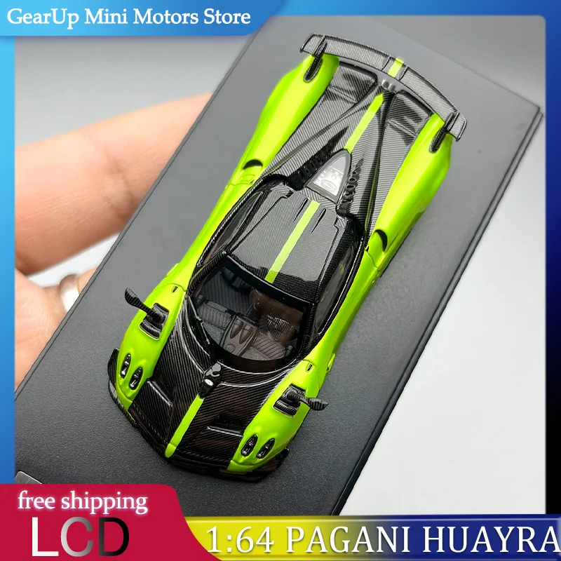 

New LCD 1:64 Pagani Huayra BC Replica Edition Tribute Model Alloy Diecast In Stock Now for Hypercar Collectors Miniature Car Toy