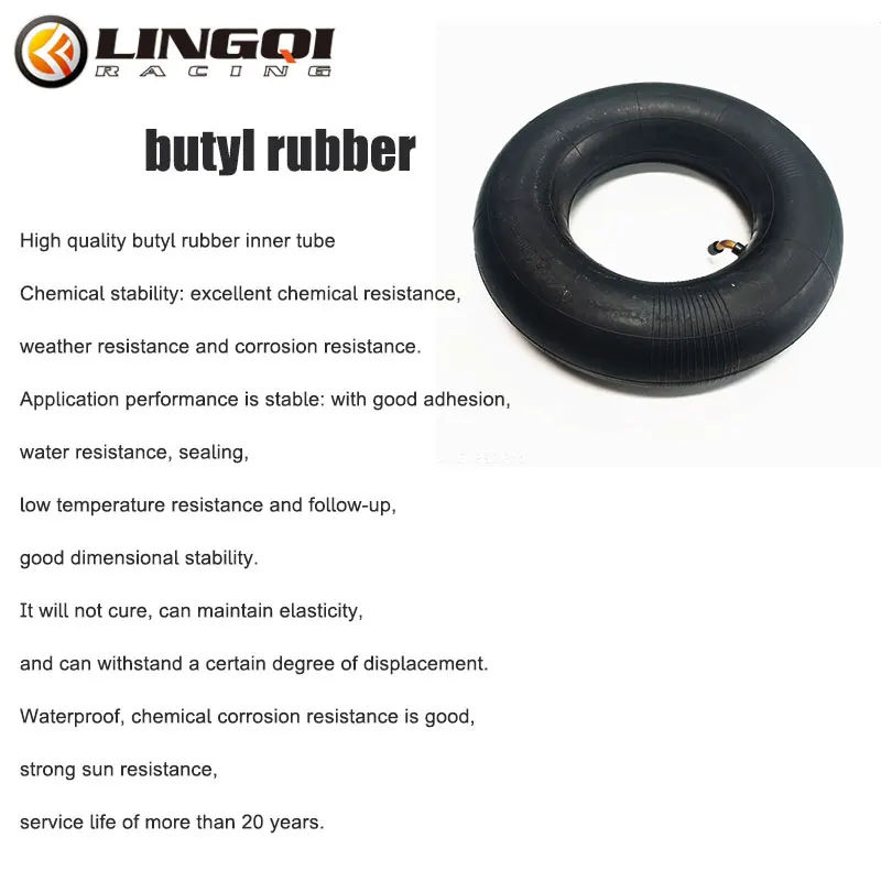 LINGQI Pit Dirt Bike 6 Inch Inner Tire 5 Inches Motorcycle Wheel Tires Tube 3.50/4.00-6 4.10/3.50-5 4.10/3.50-6 Front Rear Parts