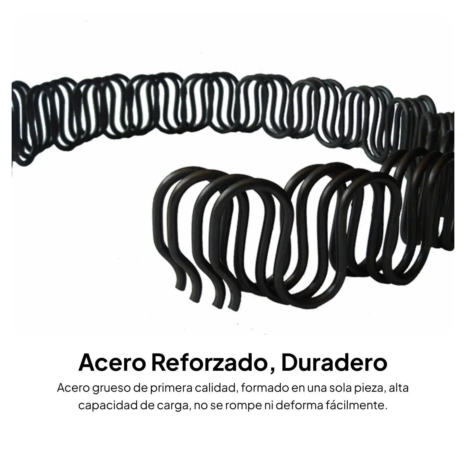 4Pcs Zig Zag Upholstery Sofa Chair Spring Repair Sofa Chair Spring Kit for Chair Glider Repairing Settee Seat Household Couch