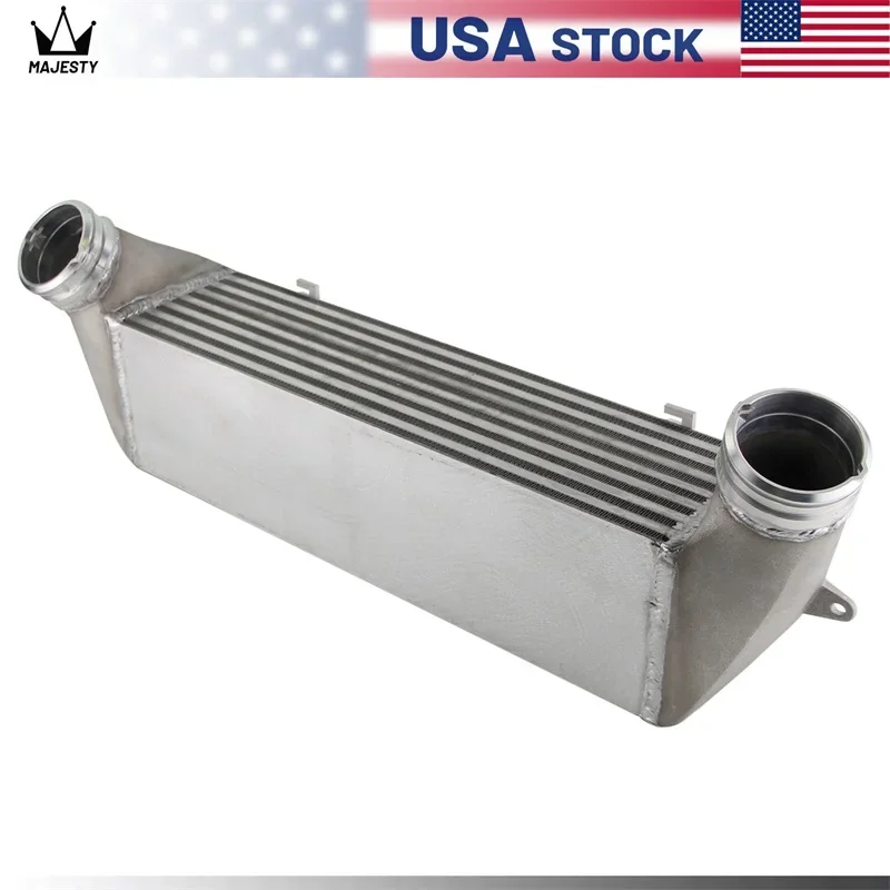 Fits For 2007-2013 BMW E90 335i 335xi 135i N54 N55 Black / Silver FMIC Intercooler