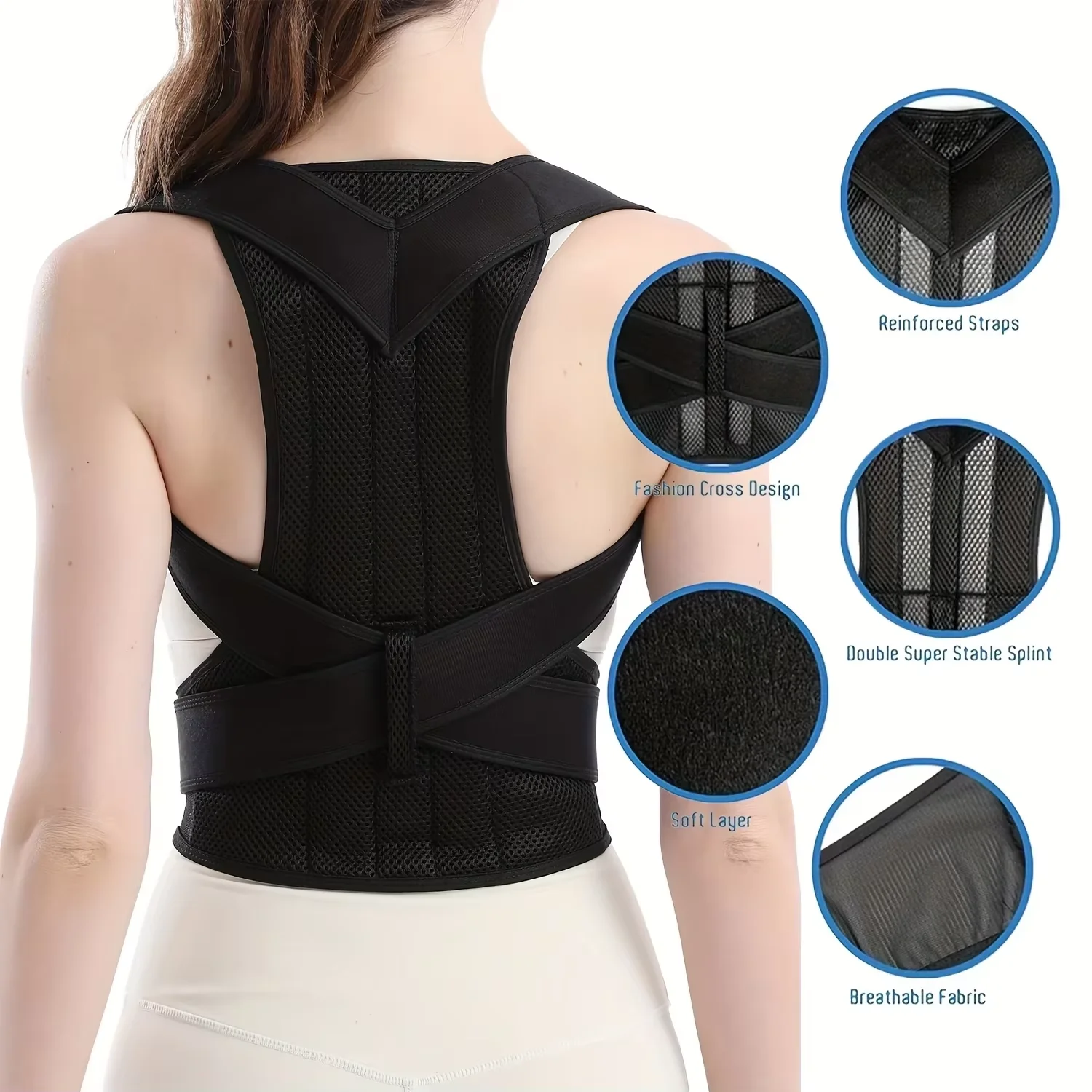 Reinforced Belt Lumbar Column  - Posture Pole Corrector review and price