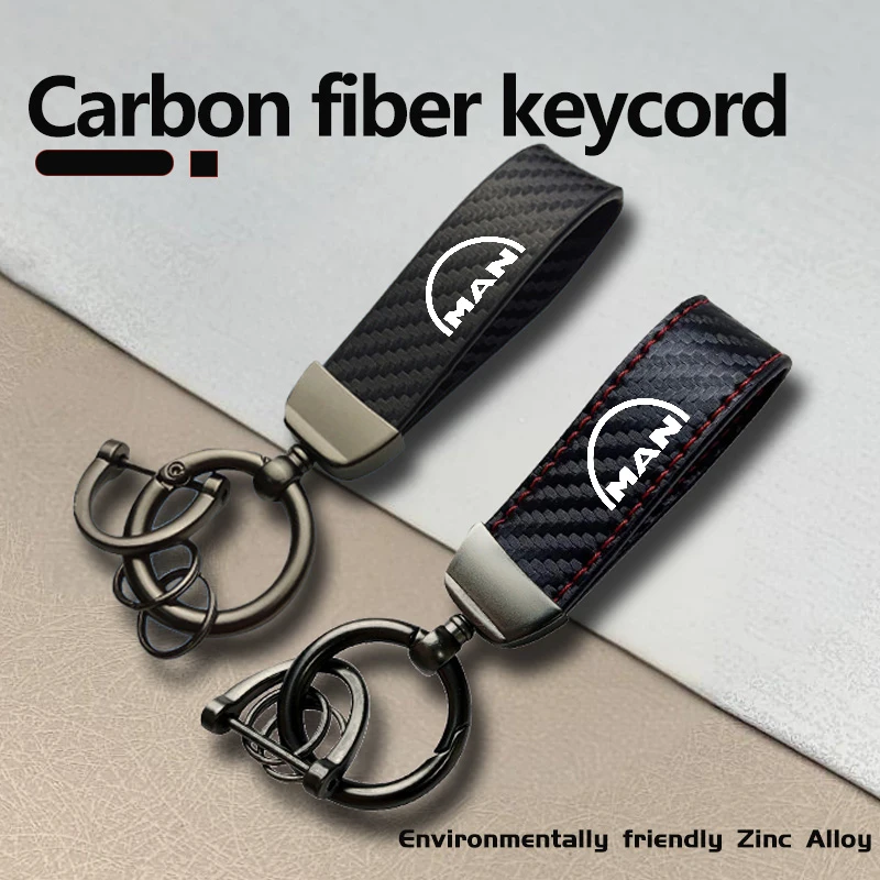 For Man Leather Car Styling Keychain Key Ring Decorative Accessories eTGX TGX TGA TGS eTGS TGE TGM