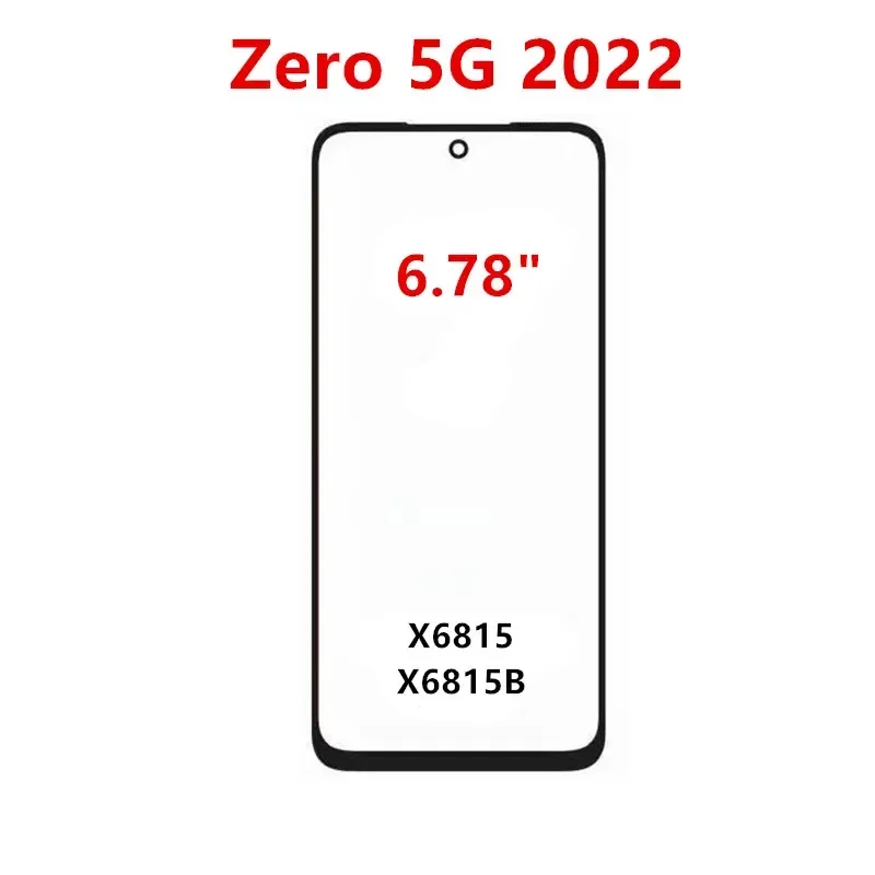 3PCS Touch Screen For Infinix Zero 5G 2023 8 8i 20 X Pro Neo Front Panel LCD Display Out Glass Replace Repair Part + OCA