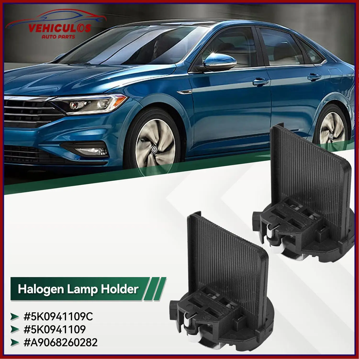 

Headlight Bulb Socket Retainer Holder Adapters For Volkswagen Golf MK6 MK7 Jetta Tiguan Scirocco Passat Mercedes-Benz Vito W447