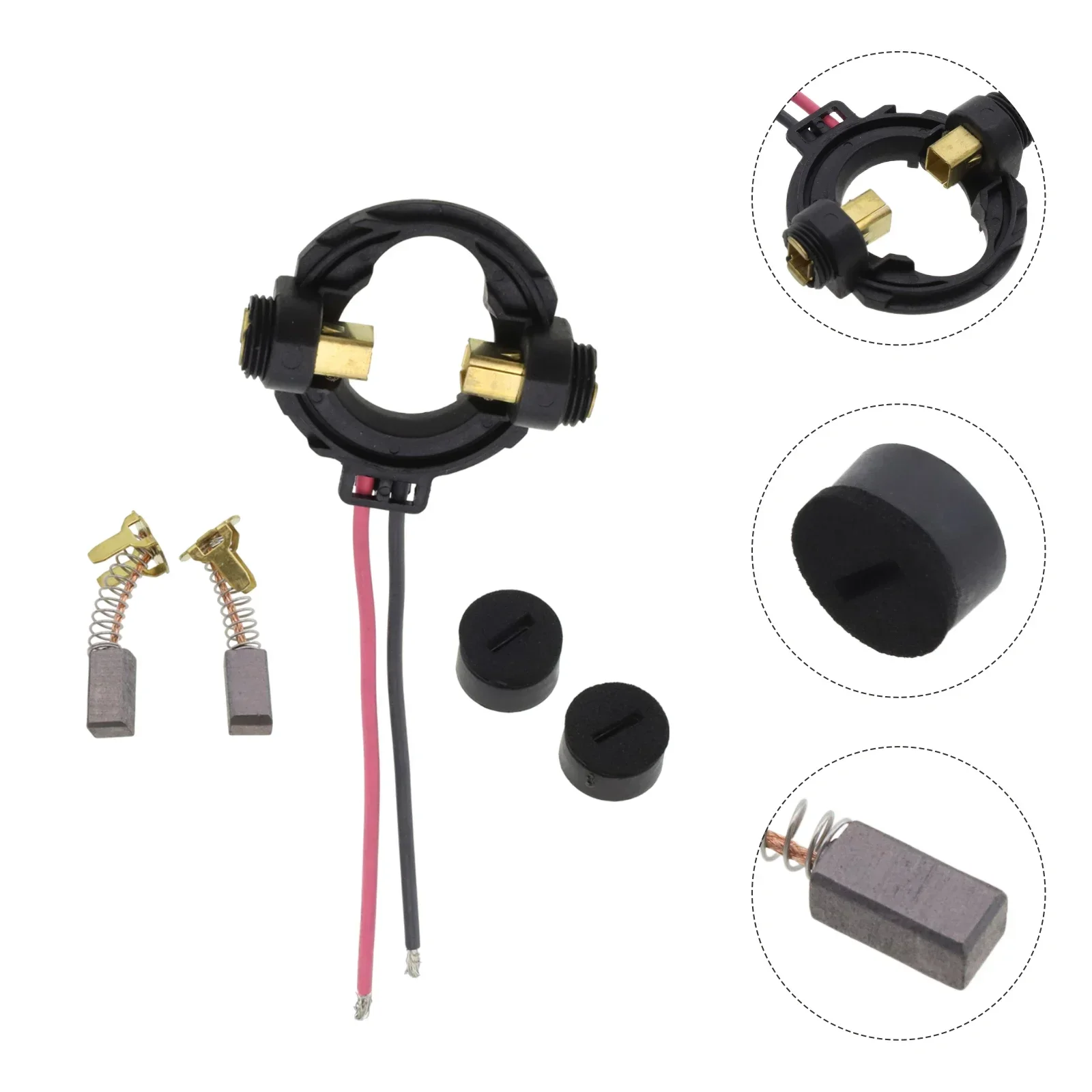 Conjunto de Suporte para Escovas de Carbono 999054 Escovas Tampa Escovas Parte Escovas de Carbono Titular Tampa para Dv18dsdl Dv18dl2 Novo