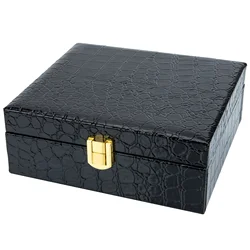 Portable Flip Type Box Empty Wooden Storage Container With Lid For Accessories Household Merchandises Humidor Gift