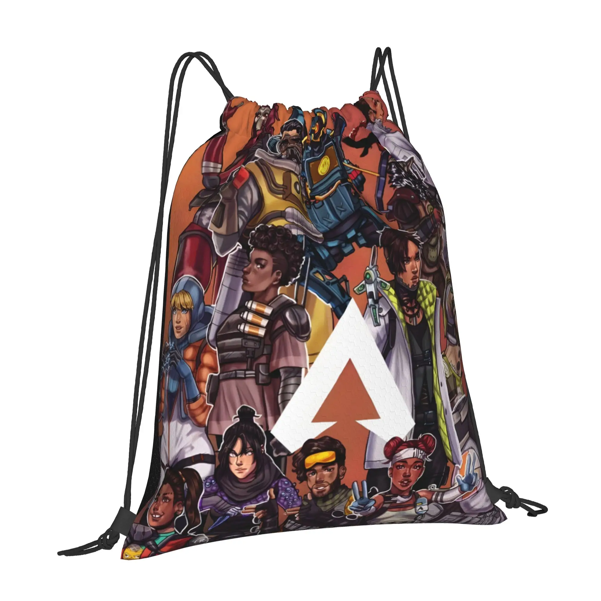 1 pc Legend Collection ApExi Battle Royale Fps Fans Drawstring Bags Sports Storage Backpack School Shoe Bag