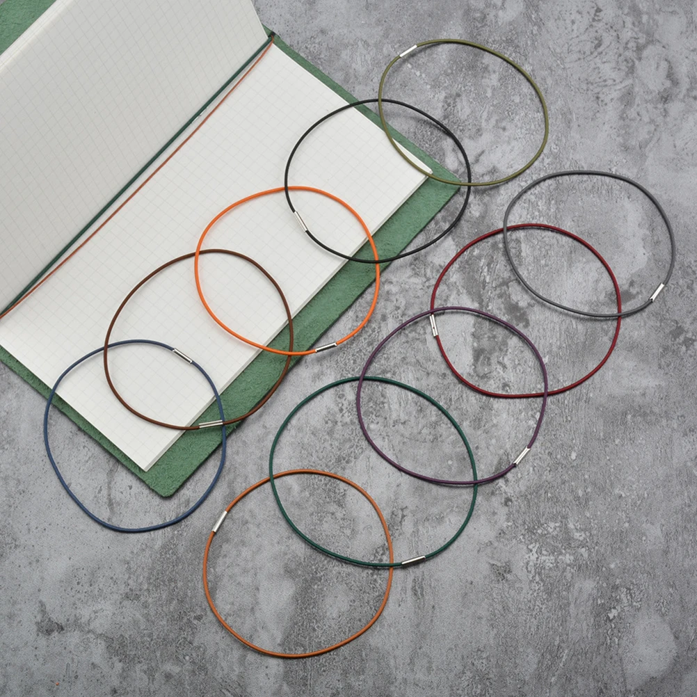 

10Pcs Elastic Bands for Notebooks Planner Elastic Band Strap Binding Cord Organizer Pen Loop for Notebook