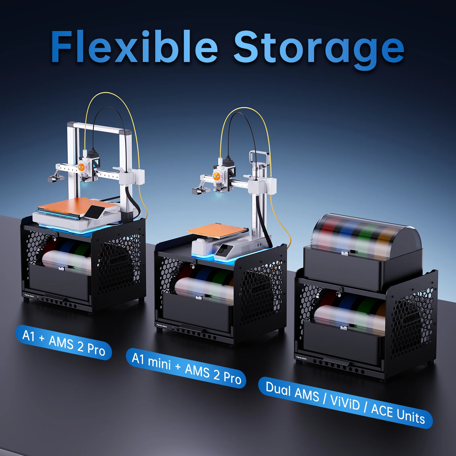 BIQU,Panda STACK High-Temperature Powder Coating for Filament Storage 3D Printer Accessories For BambuLab A1/A1 MINI