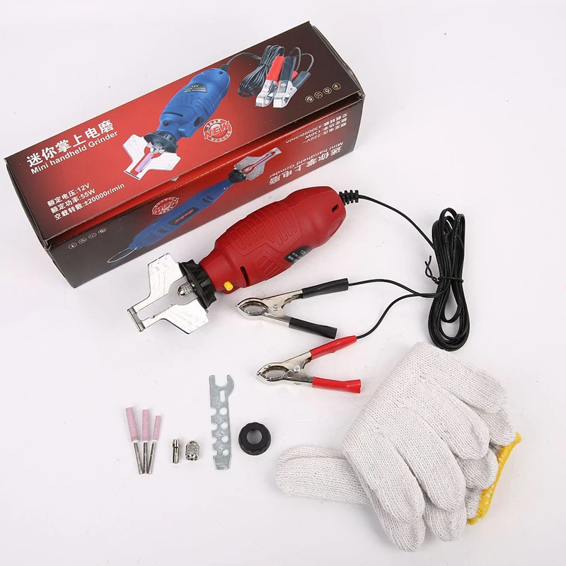 12V 220V Affilatrice per catena elettrica Sega portatile Mini Affilatrice Smerigliatrice Utensile elettrico per kit affilatrice per motosega a catena