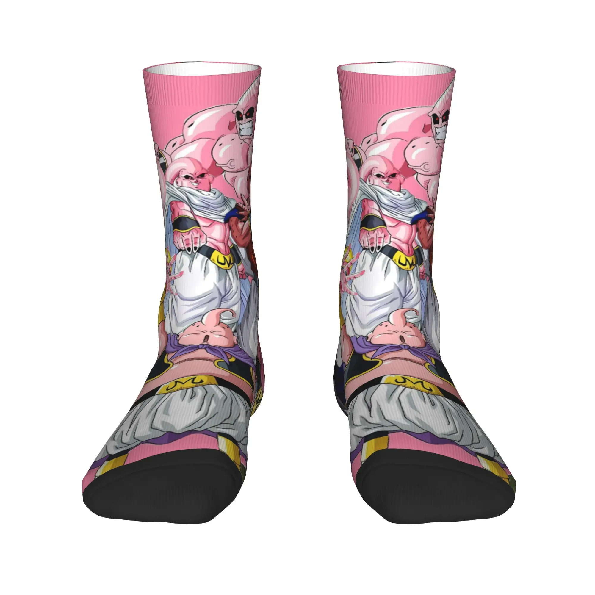 Majin Buu Anime Socks  Vintage Stockings Spring Anti Skid Men Socks Comfortable Pattern Running Sports Socks