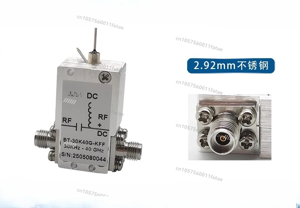 

BT-30K40G-KFF 30KHz-40GHz 25V 300mA 2.92mm Female To Female