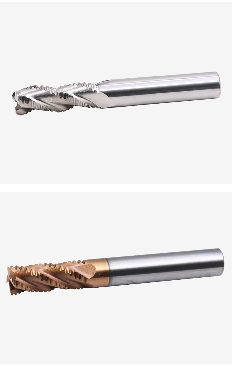 MZG Schrupfrundfräser aus Wolframkarbid, 3-4 Schneiden, HRC55, 4-16mm, für Aluminium/Stahl, CNC-Werkzeuge – Detail 7