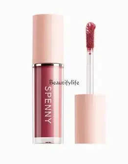 

Qinrunliangze Lip Gloss Lipstick Glossy Mirror Spring Nude Color Moisturizing Smear-Proof Makeup