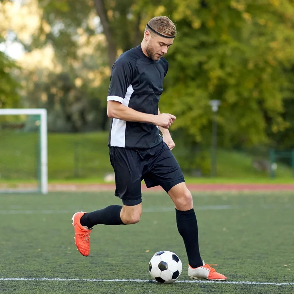 Diademas deportivas finas para mujeres y hombres, banda para el cabello antideslizante para Yoga, bandas elásticas para el sudor para fútbol, baloncesto, fútbol, tenis y Golf