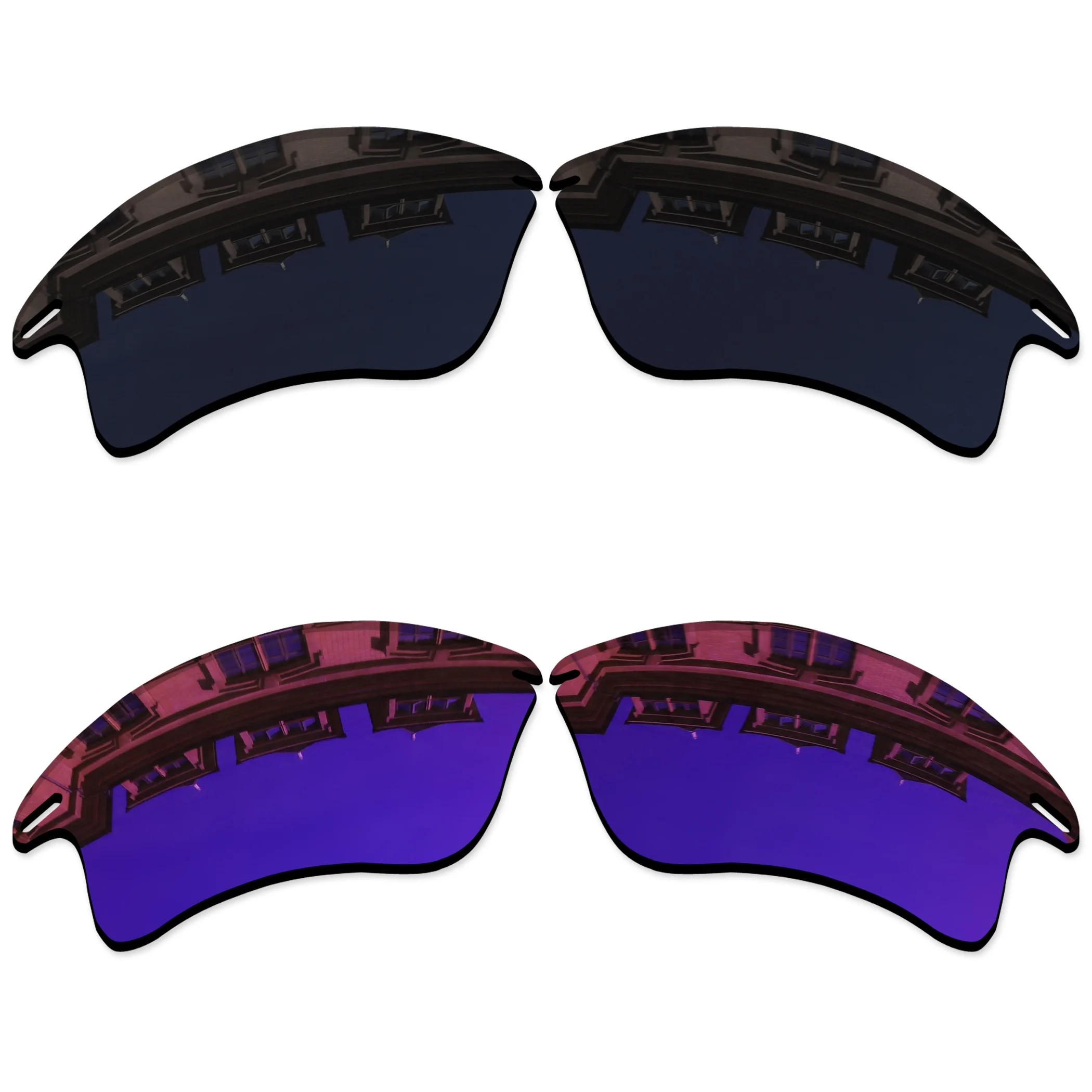 Aaaxopticflow 20+ Color Choices Polarized Replacement Lenses for Oakley Fast Jacket OO9097 Frame