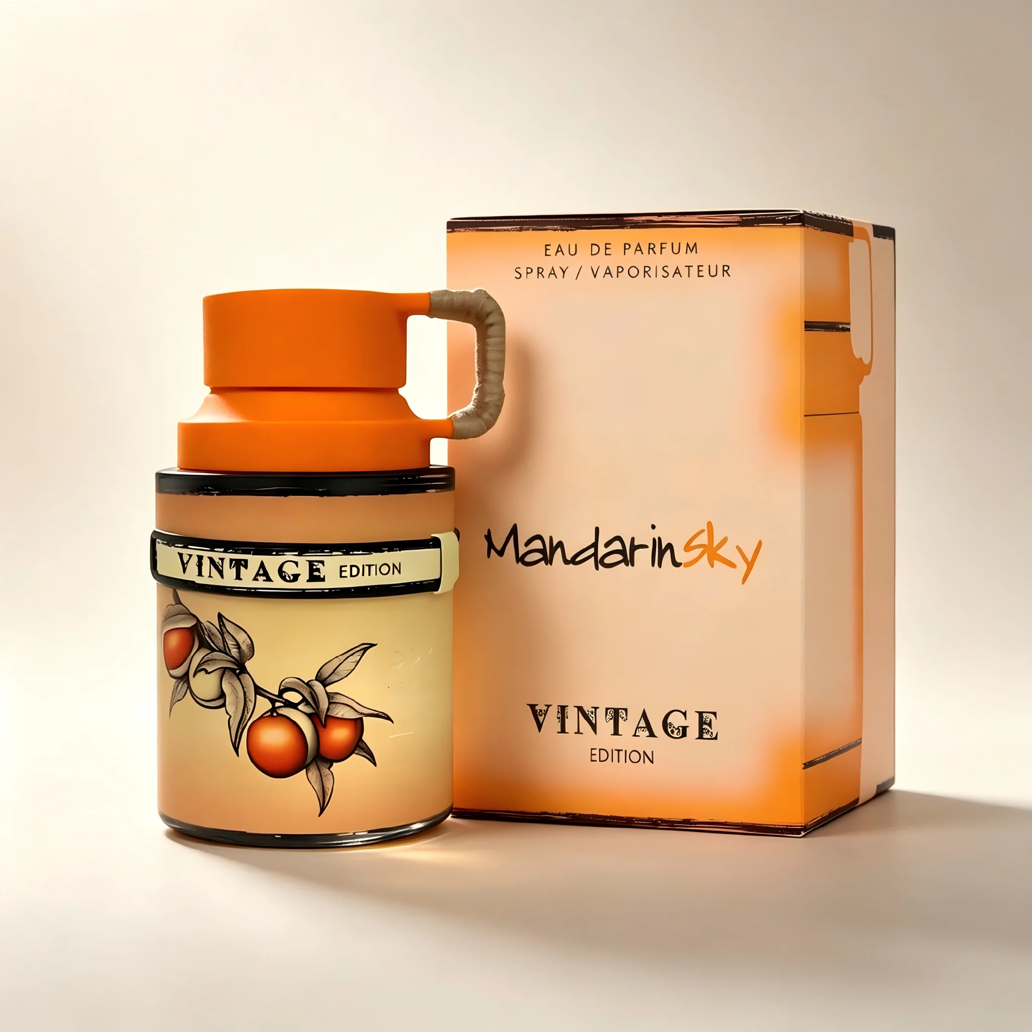 

Mandarin Sky Vintage Edition 3.4oz Fresh Mandarin Unisex Perfume Gift for Casual Occasions