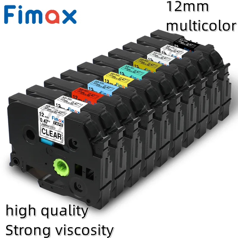 Fimax Compatible for Brother TZe-231 tze231 mixed Color For P-touch Label makers TZe231 Tze335 TZ431 Tze334 Tze431 Tze131 Tze631