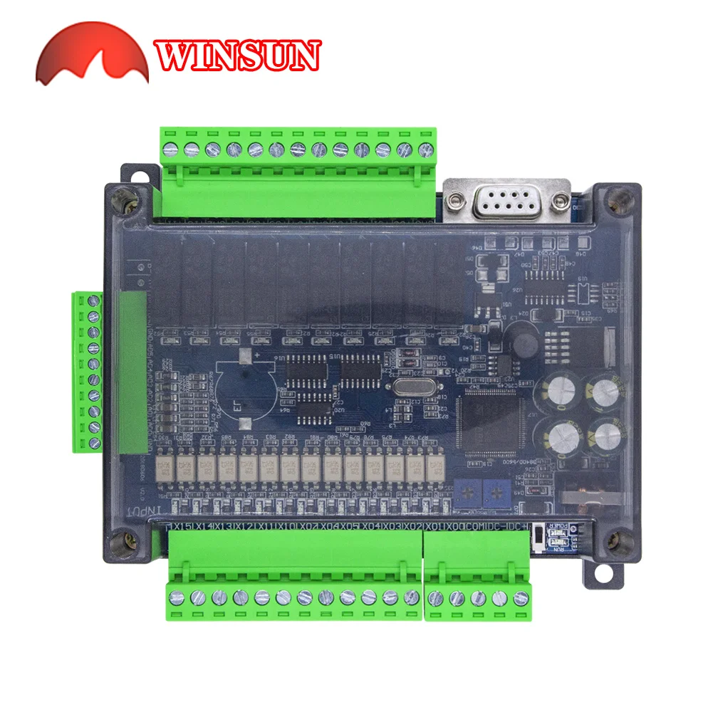 Imagem -04 - Hmi 4.3 Polegada Display Plc Combo Suporte Ws043ap Tela de Toque Relé Controlador Comunicação Rtu Fx3u24mr Fx3u +