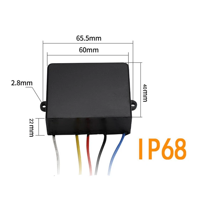 ABGG-12V 24V Автомобильная беспроводная лебедка Электрический пульт дистанционного управления IP68 с ручным передатчиком Грузовик ATV SUV Грузовик Автомобильный комплект