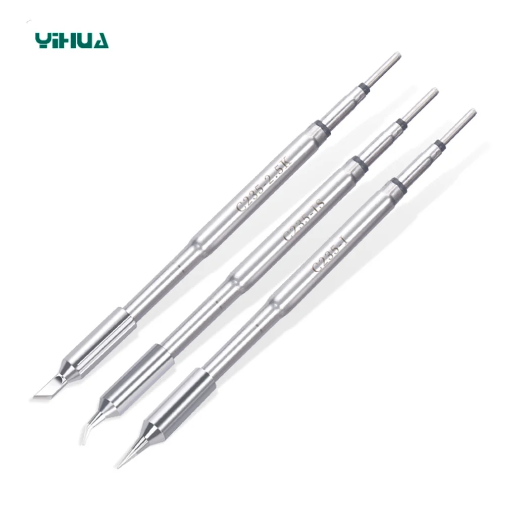 YIHUA-C235 Soldering Iron Tips, Aquecimento I IS K para a Estação De Solda 928D-IV