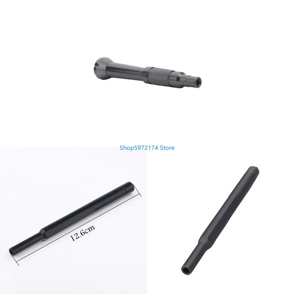 Y3NB Ergonomic Aluminum Screwdriver Handle for 4Mm Bit Perfect for DIY Projects