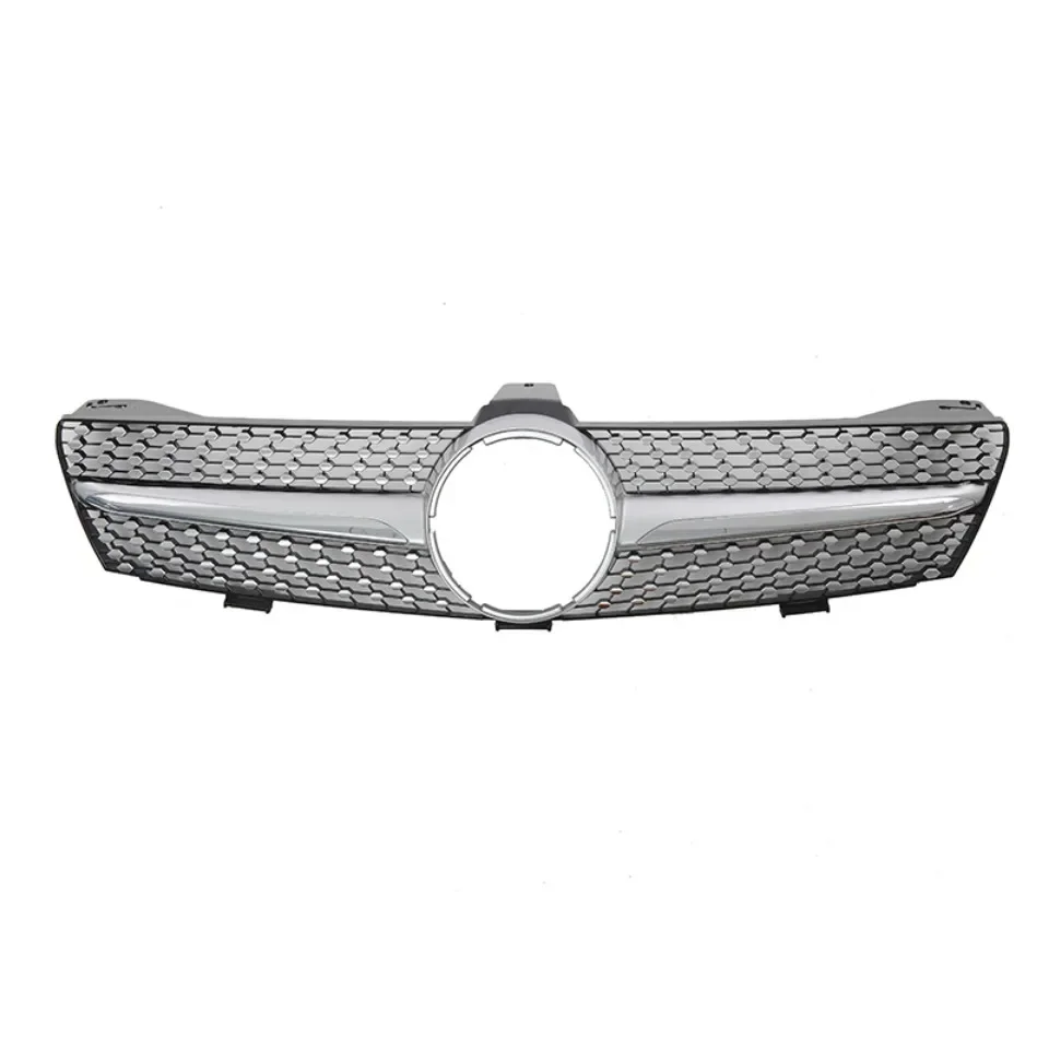 XVIP Chrom-Silber-Diamant-Stil Stoßstangengrill für Mercedes Benz CLS-Klasse W219 CLS350 CLS500 05–08 obere GTR-Stilgitter – Detail 9
