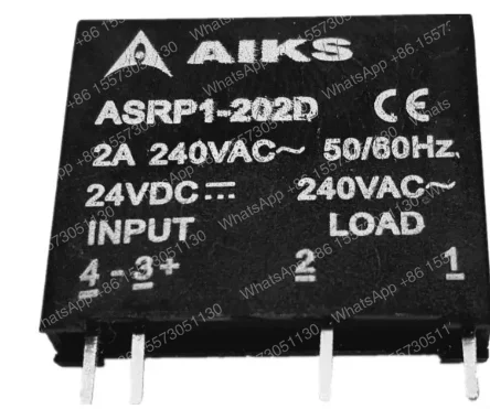 5PCSGenuine PCB Small Solid State Relay Module 2A ASRP1-202D DC5V DC12V DC9V DC24V