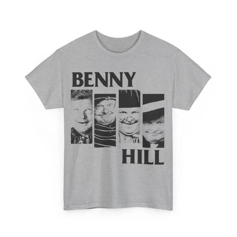 Benny Hill T Shirt Funny Vintage Tv Show British Comedian Top