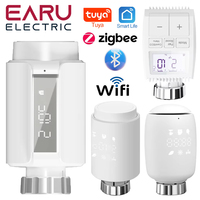 Tuya Smart ZigBee Radiator Actuator TRV Programmable Thermostatic Radiator Valve App Remote Temperature Controller Support Alexa