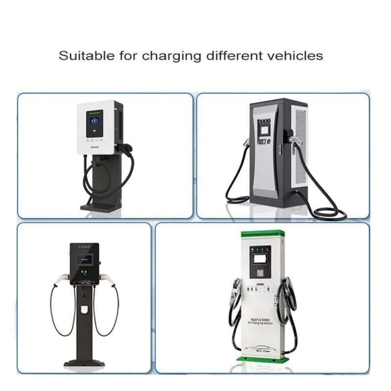 Carregador AC EV 32A 7kW 22kW Tipo 2 Wallbox Estação de Carregamento para Veículos Elétricos com WiFi App OCPP IP54