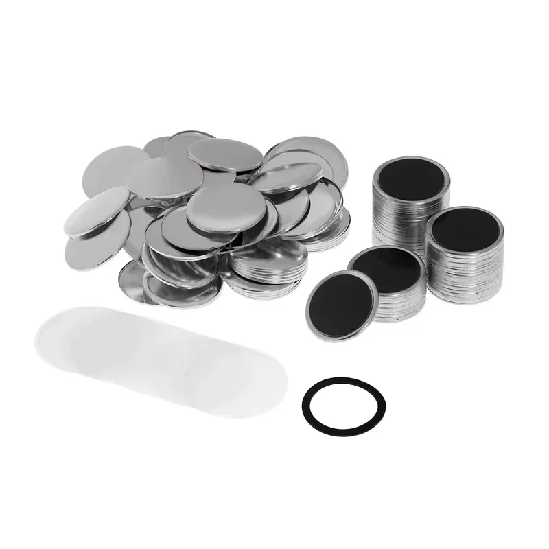 50/100Pcs Magnet Refrigerator Badge Pin Button Maker Parts DIY Badge Button Pins for Art Crafts Making Fridge Badges Set 25-75mm