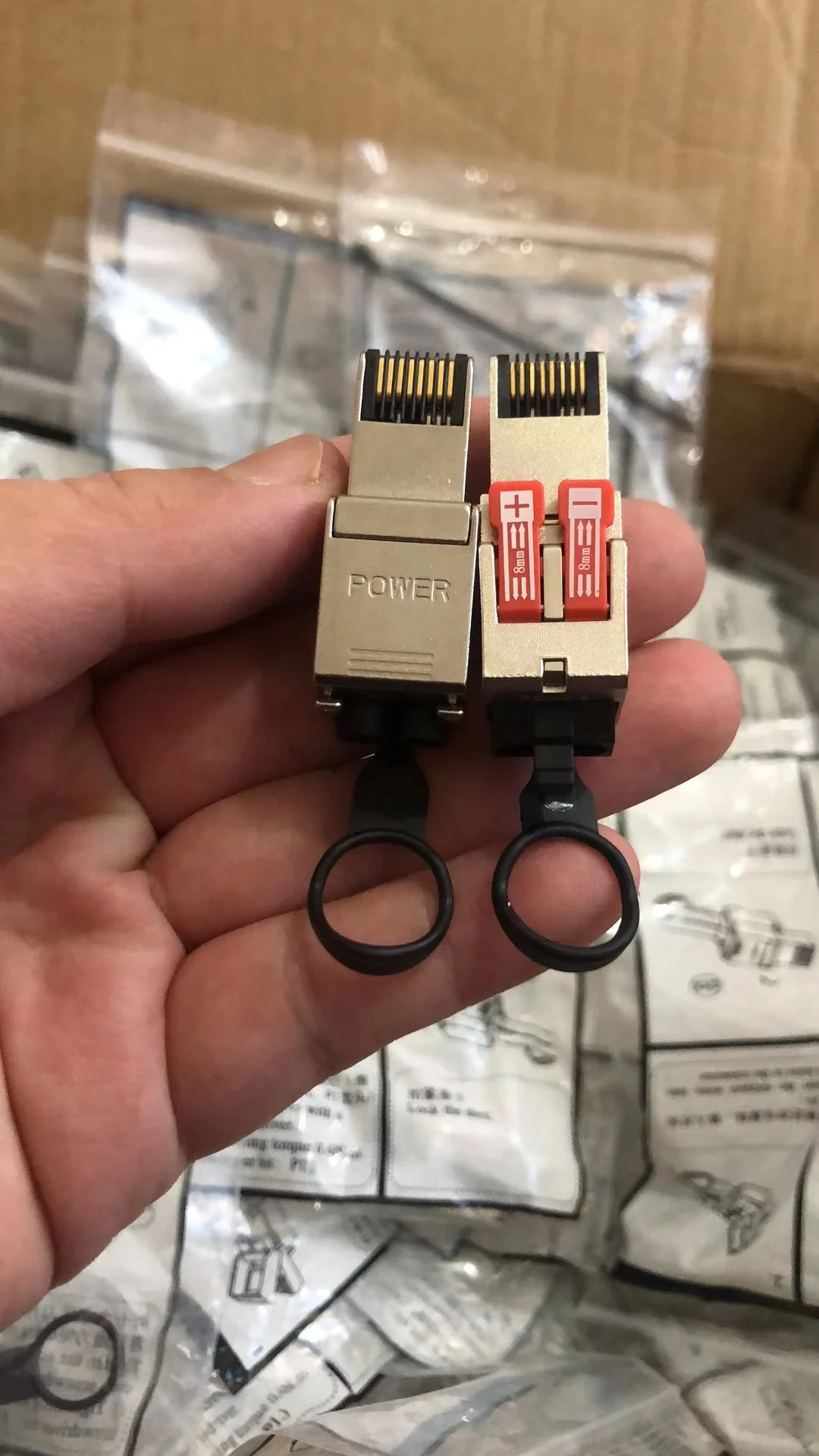 เหมาะสำหรับหัวคริสตัล prru RJ45แหล่งพลังงาน5G แหล่งพลังงานสายคอมโพสิตโฟโตอิเล็กทริกในหัวเว่ย