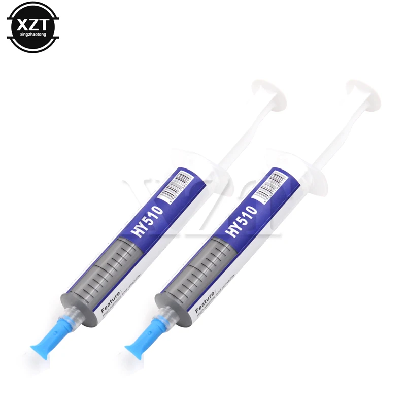 Gray 1.93W Silicon Cooling Paste Thermal Heatsink High Performance Compound Cooling Paste Grease for CPU LED Cooling Scraper