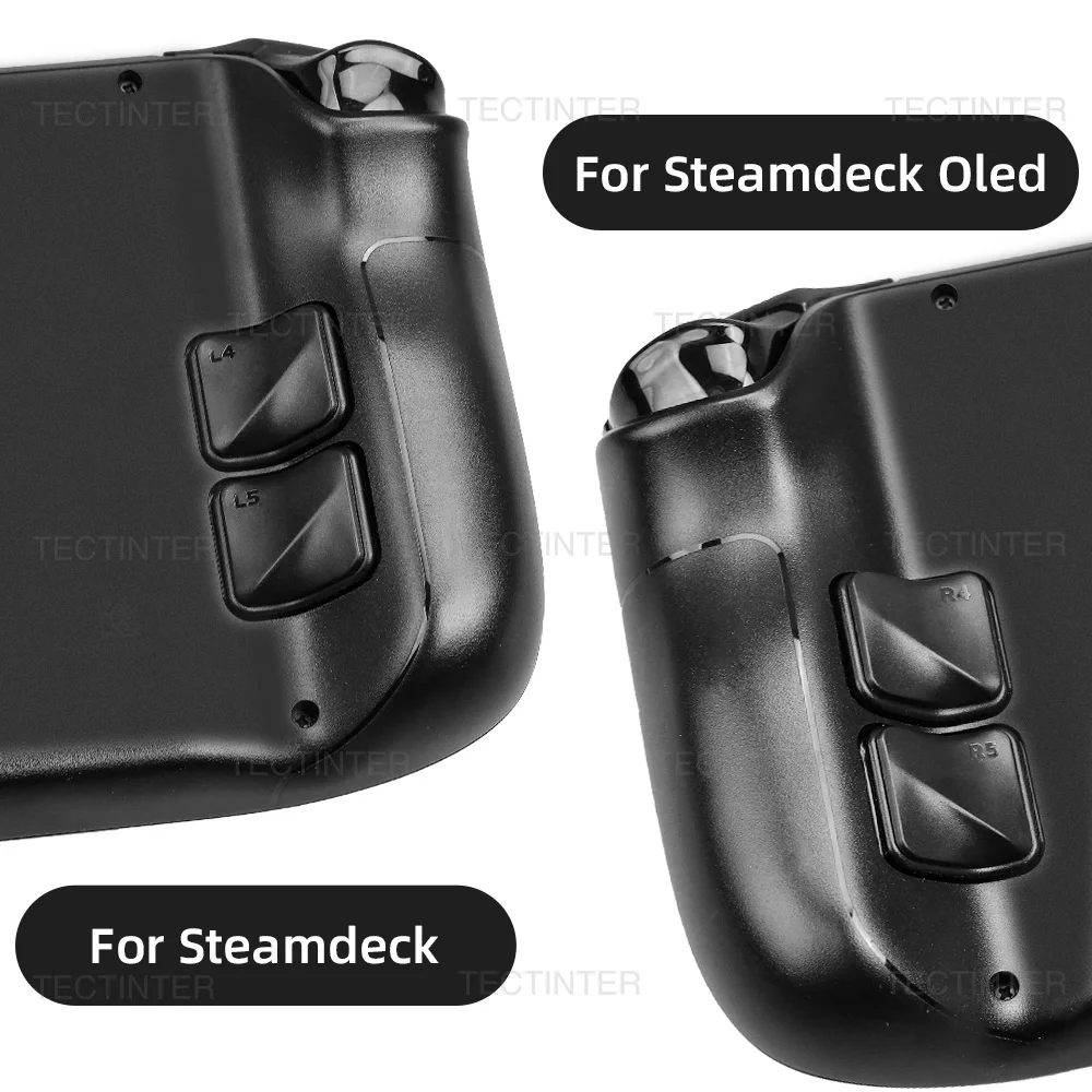 

for Steam Deck Back Button Enhancement Set Non-Slip Pad Grip Improvement Button Protective Kit for Steam Deck OLED Accessories