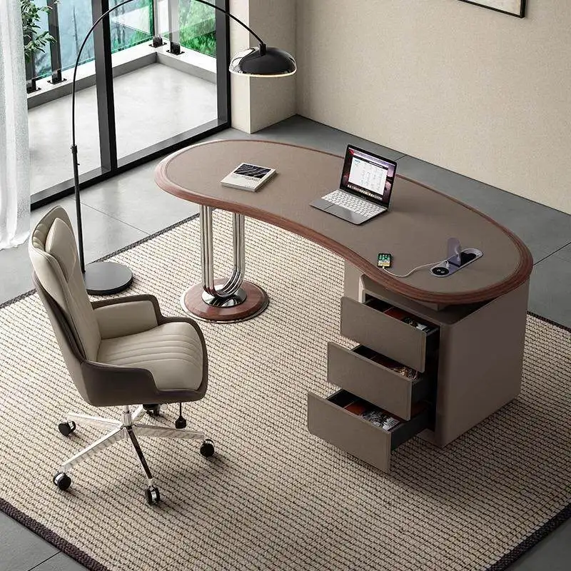Vertical Luxury Computer Desks Modern Conference Weird Workstations Office Desks Gaming Organizer Mesa Computador Furniture