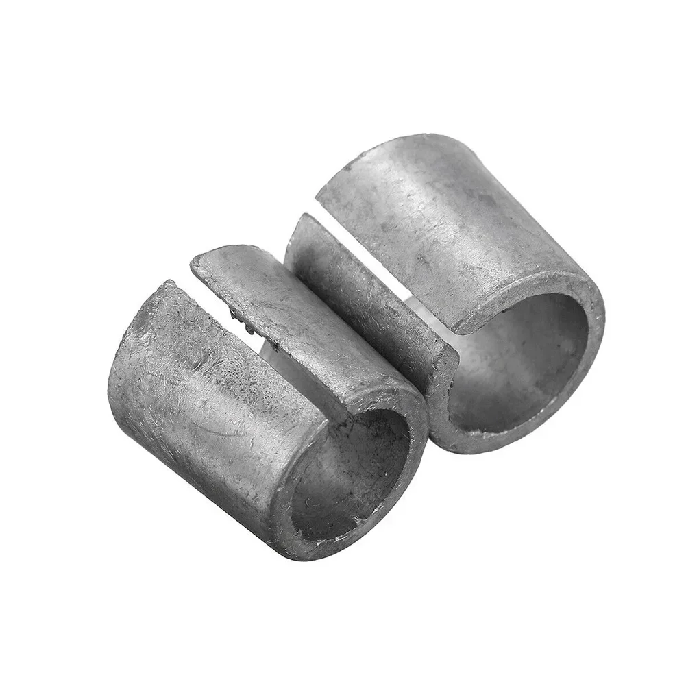 2pcs Car Battery Terminal Converters Post Adaptor Sleeve For Positive Negative Side Post Battery Connections Plumbum Batteries