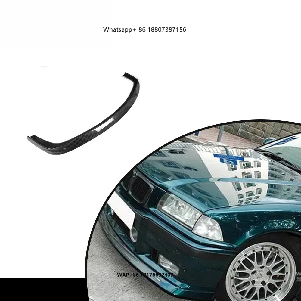 

E36 forBMW Carbon Fiber Front Bumper Lip