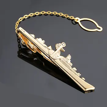 Módní styl loď letadlo kravata spona pánská móda obchodní svatební oblek kravata spona 10 nejlepší prodej spona na kravatu s letadlem - №3