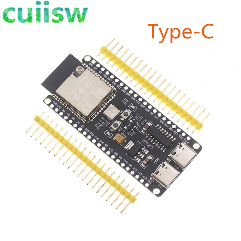 ESP32-S3-DevKitC-1 ESP32-S3 N16R8  WiFi Bluetooth-compatible BLE 5.0 Mesh Development Board ESP32 Wireless Module