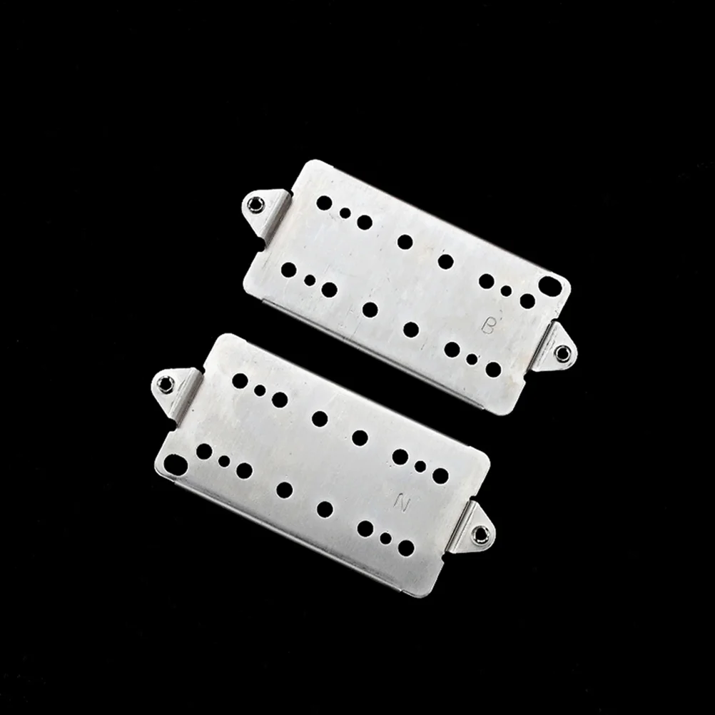 2 Pcs Pickup Base Guitar Metal Portable Baseplate Humbucker Wearable Musical Instrument