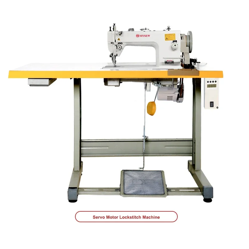 MRS3300 industrial heavy duty Zig-Zag leather sewing wig single needled sewing machine sewing label making machine