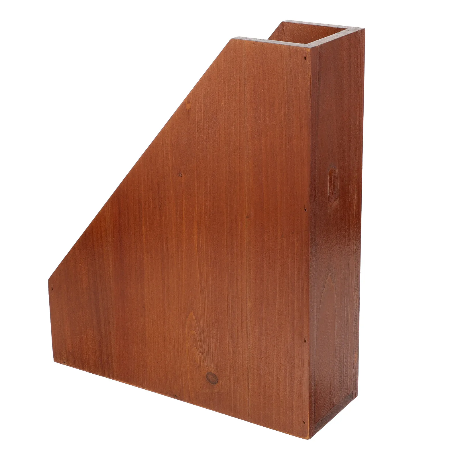 

Wooden Desk Organizer Desktop Storage Box Large Capacity Wood Storage Container for Office Home Office Accessories Desk