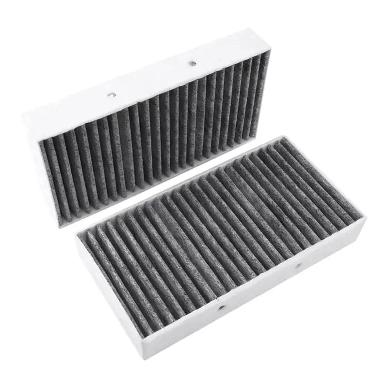 2Pcs Car Cabin Air Filter A1668300318 A1668307201 For Mercedes Benz X166 W166 GLE Coupe M-CLASS Spare Parts