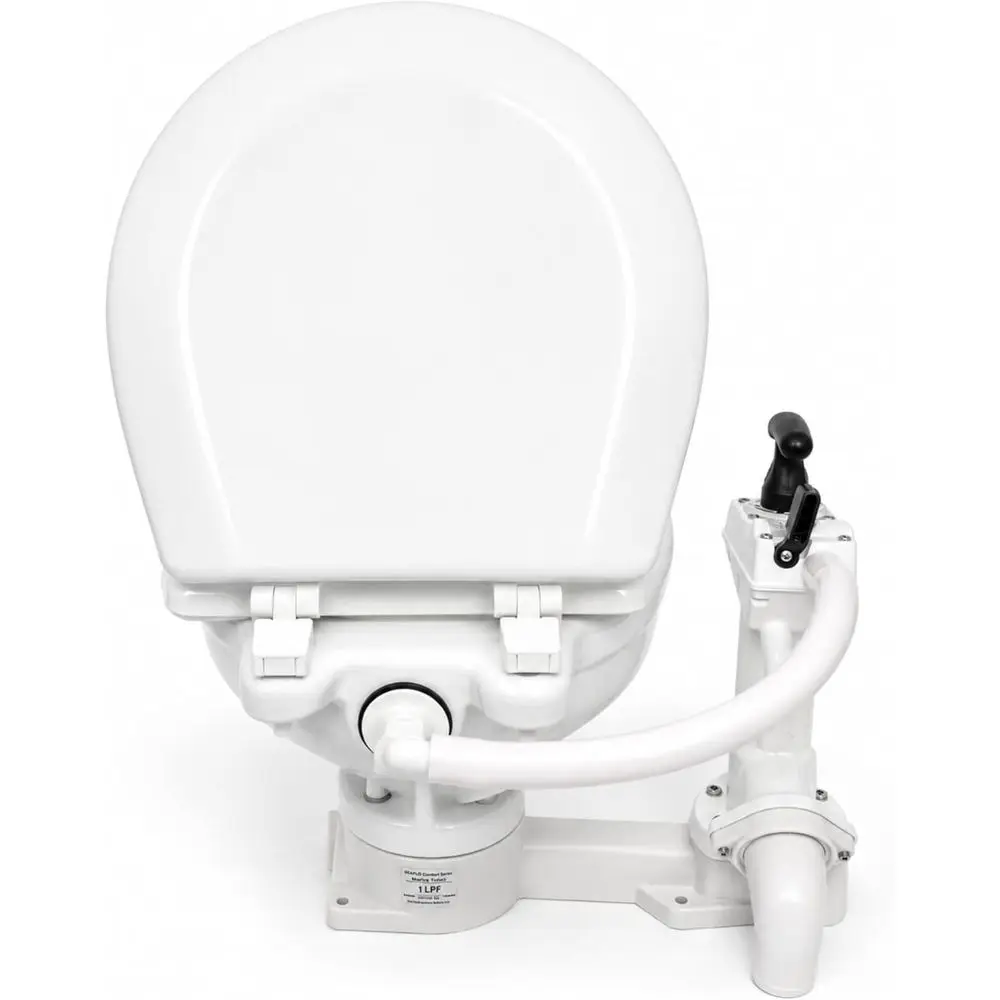 Manually Operated Marine Toilet Head view 4